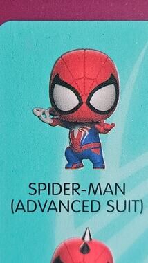 Cosbi Bobble Head Marvel Spider-Man Spiderman Advanced Suit Collectible Figure
